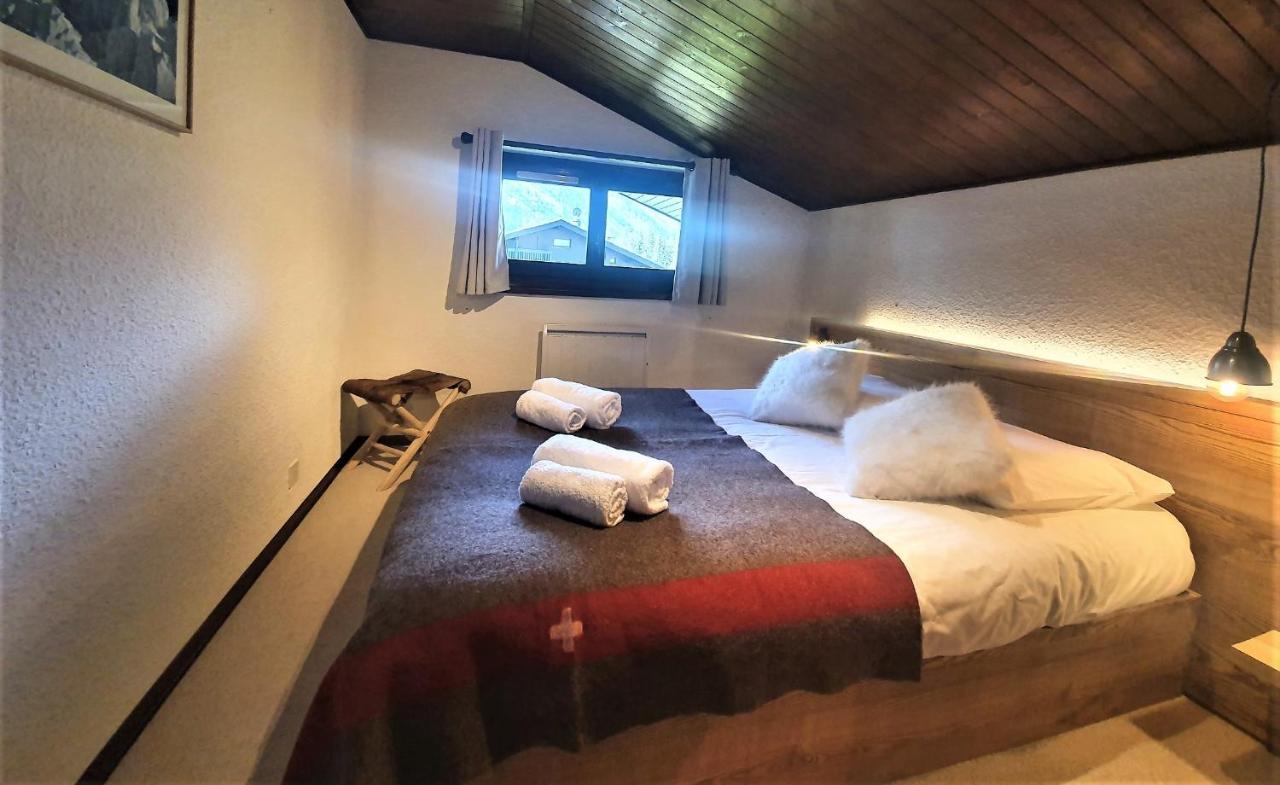 Chamonix superbe appartement vue Mont Blanc Exterior foto