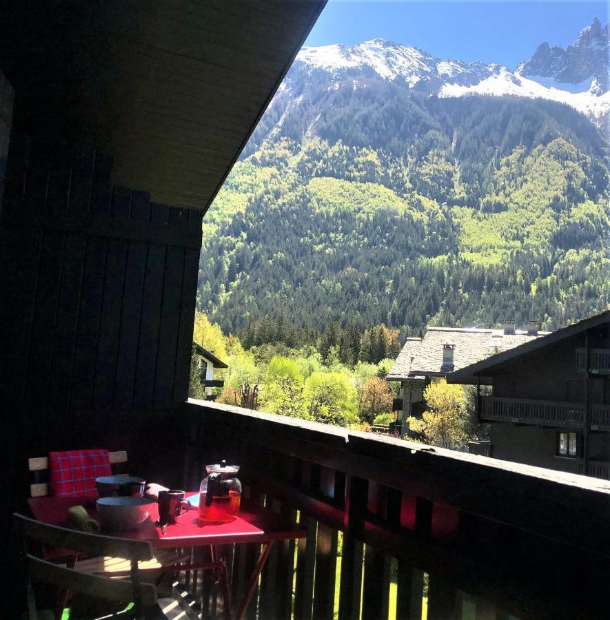 Chamonix superbe appartement vue Mont Blanc Exterior foto