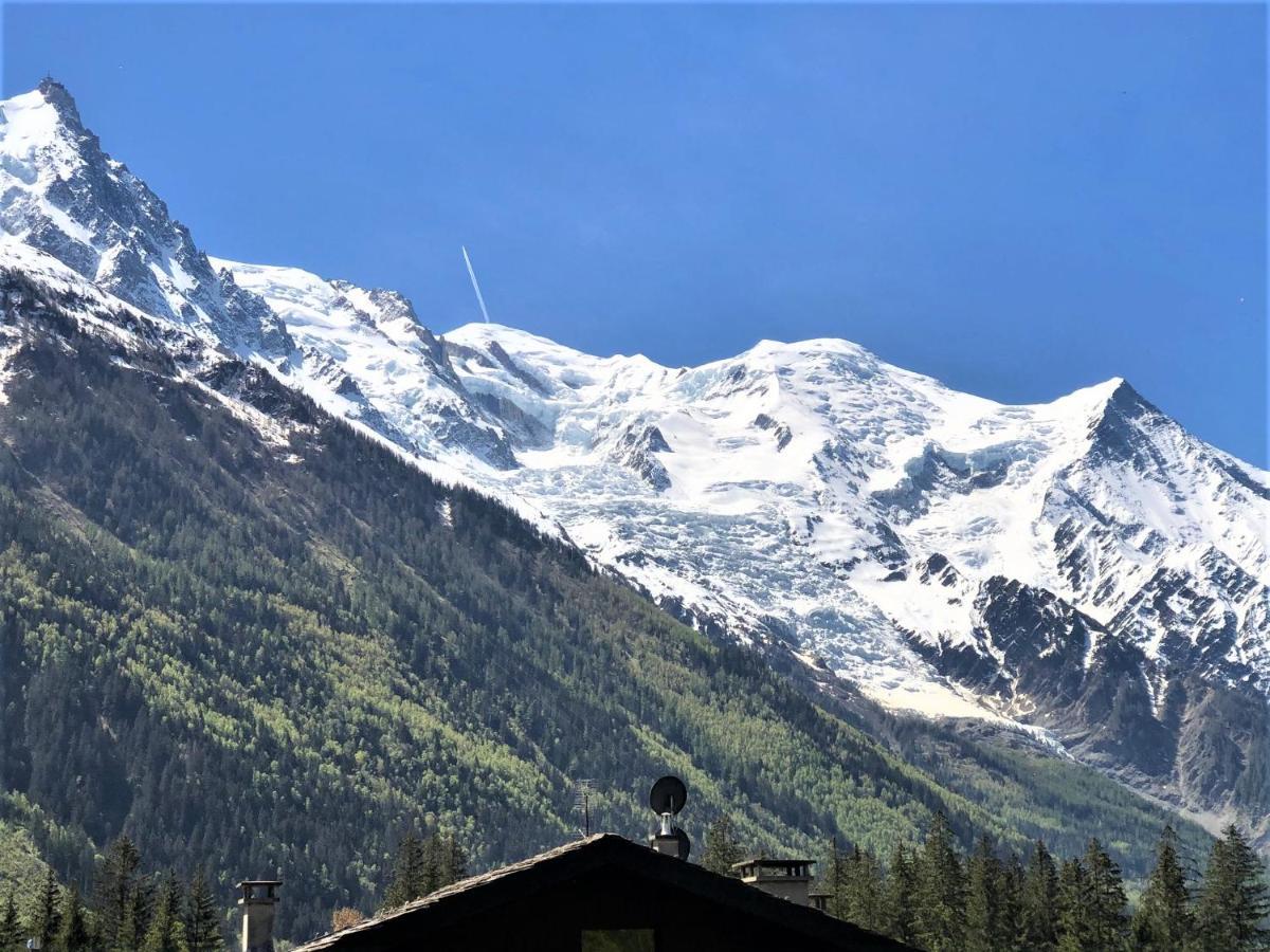 Chamonix superbe appartement vue Mont Blanc Exterior foto