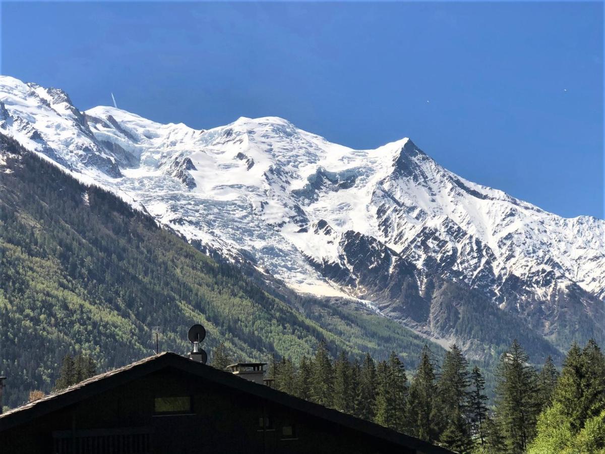 Chamonix superbe appartement vue Mont Blanc Exterior foto