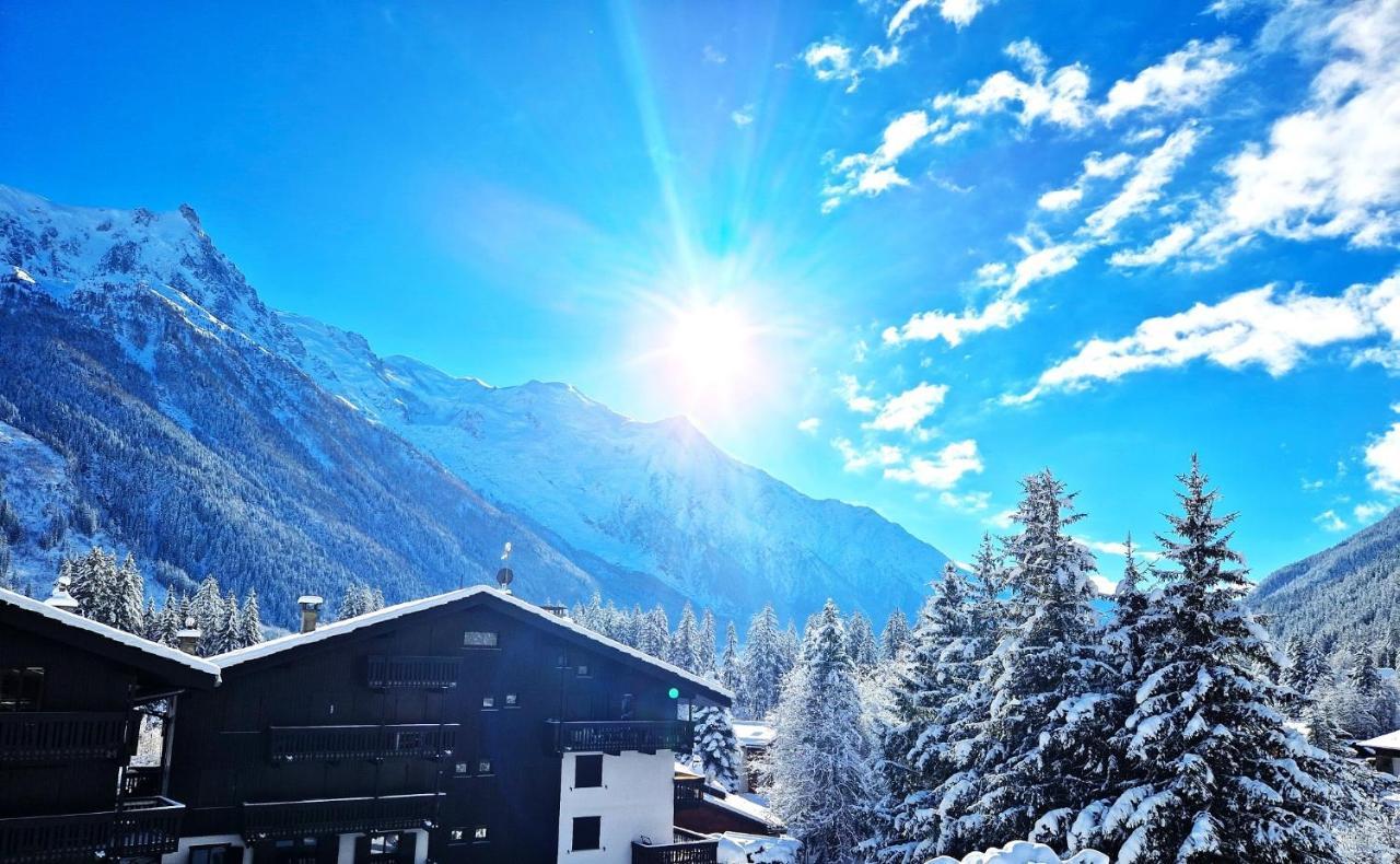 Chamonix superbe appartement vue Mont Blanc Exterior foto