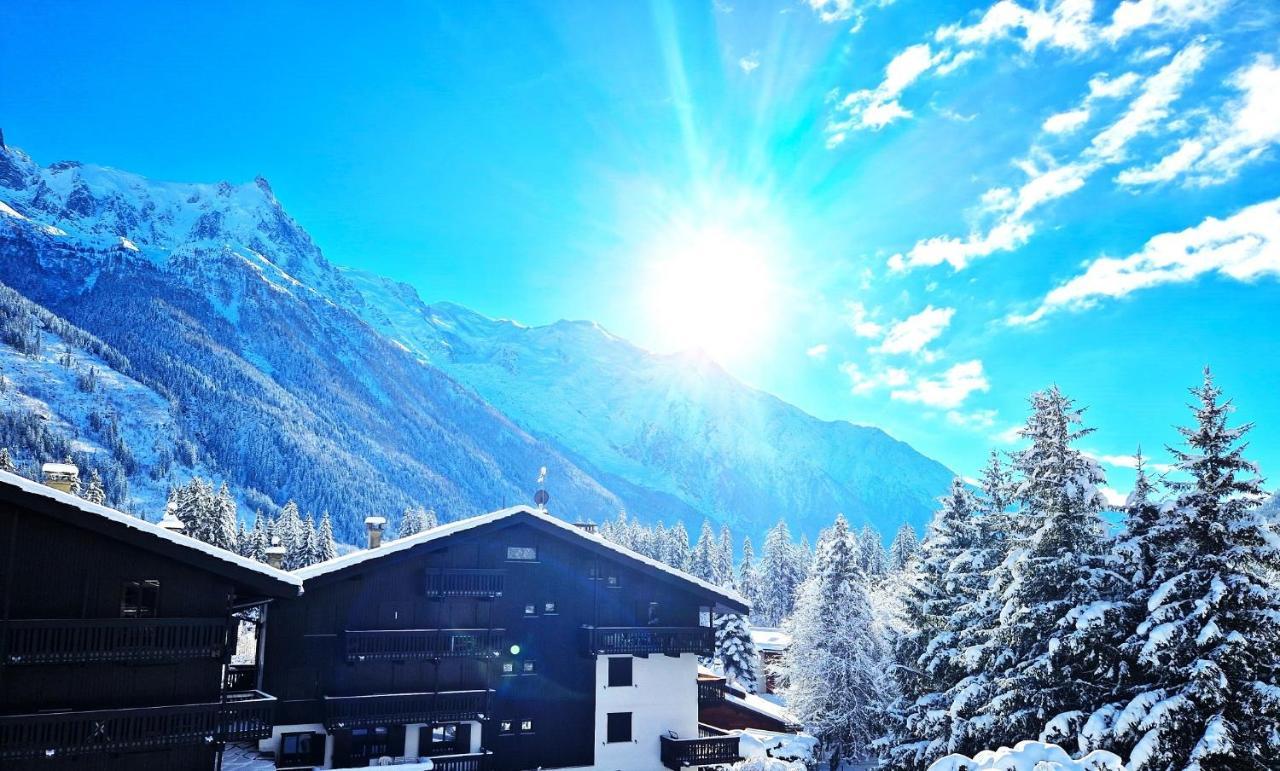 Chamonix superbe appartement vue Mont Blanc Exterior foto