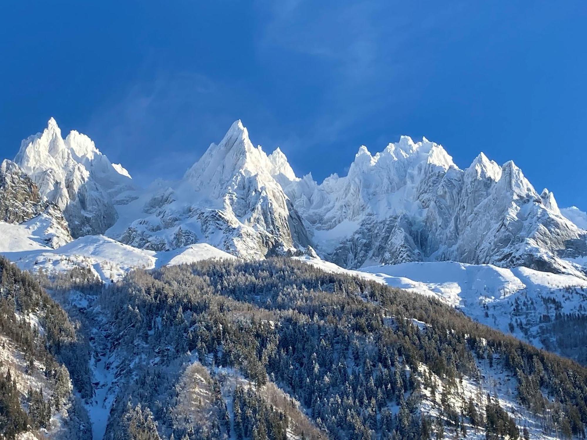 Chamonix superbe appartement vue Mont Blanc Exterior foto